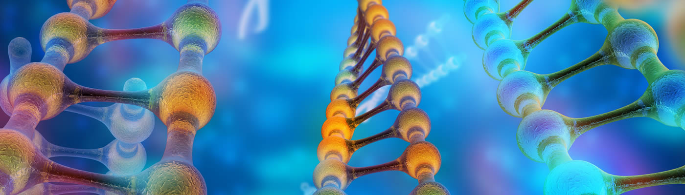 Illustration of a DNA strands